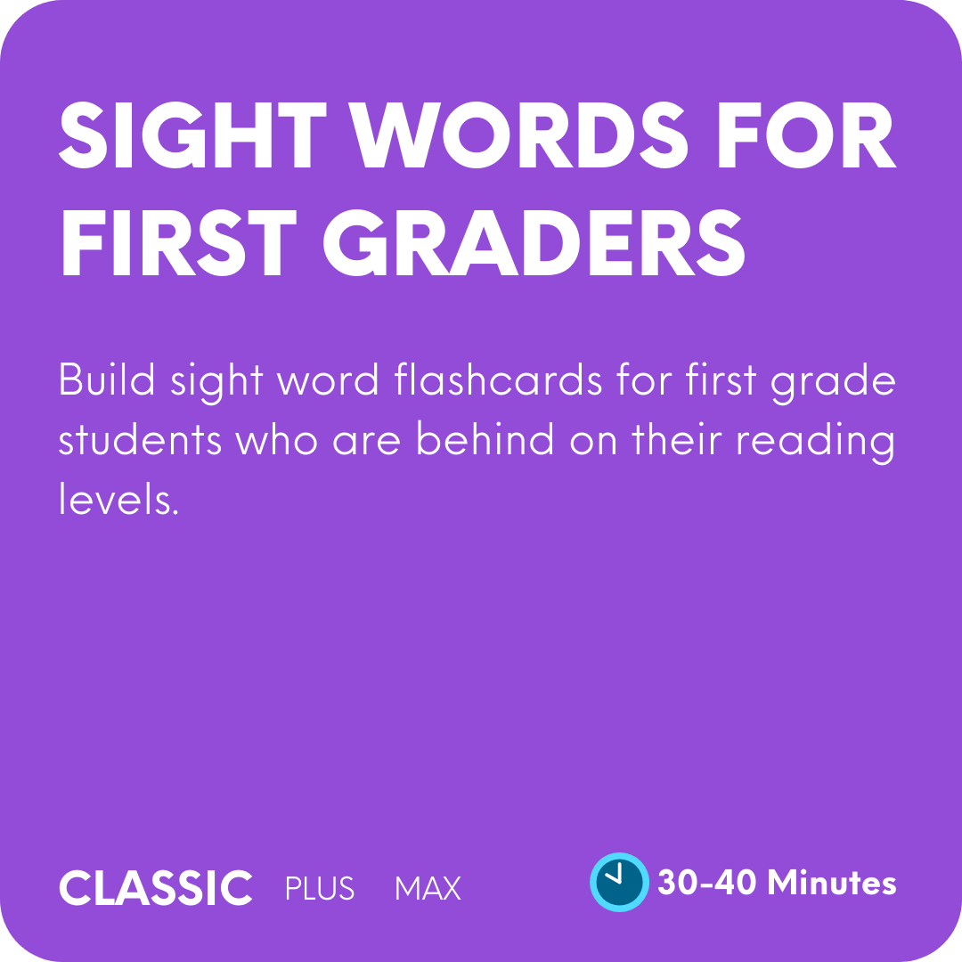 BDO Sight Words For First Graders Kynd Kit BDO Sight Words For First Graders Kynd Kit