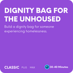 Dignity Bags for Unhoused