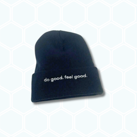 Do Good. Feel Good. Beanie