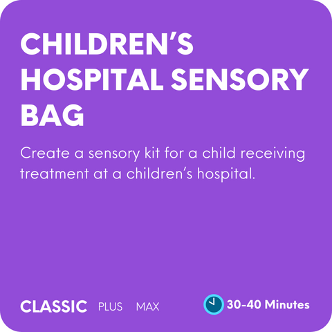 Children's Hospital Sensory Bag