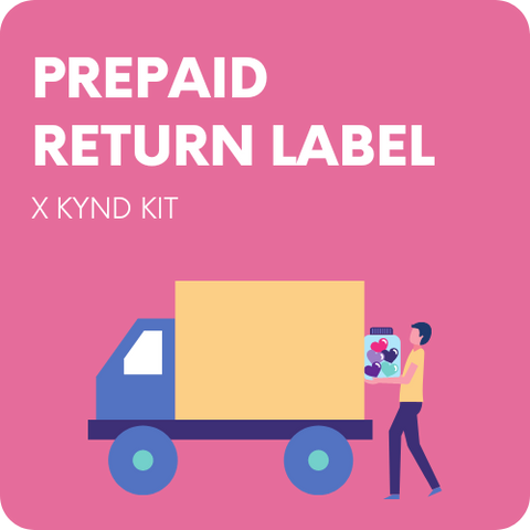 Prepaid Return Label [X Kynd Kit]