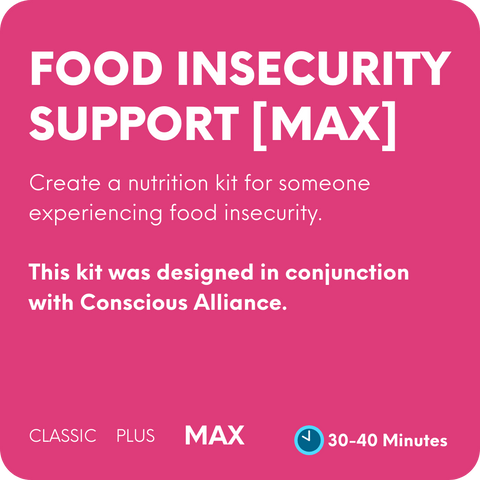Food Insecurity Support for Children [Max] -  Conscious Alliance