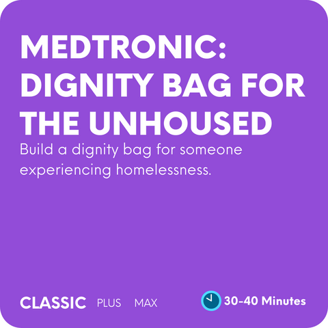 Medtronic Dignity Bag for The Unhoused