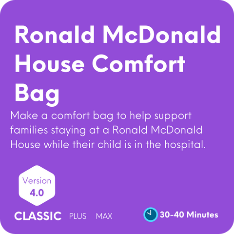 Ronald McDonald House Comfort Bag