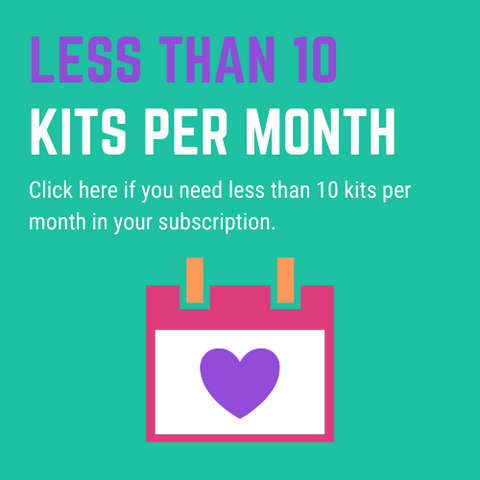 Less Than 10 KyndKits Per Month